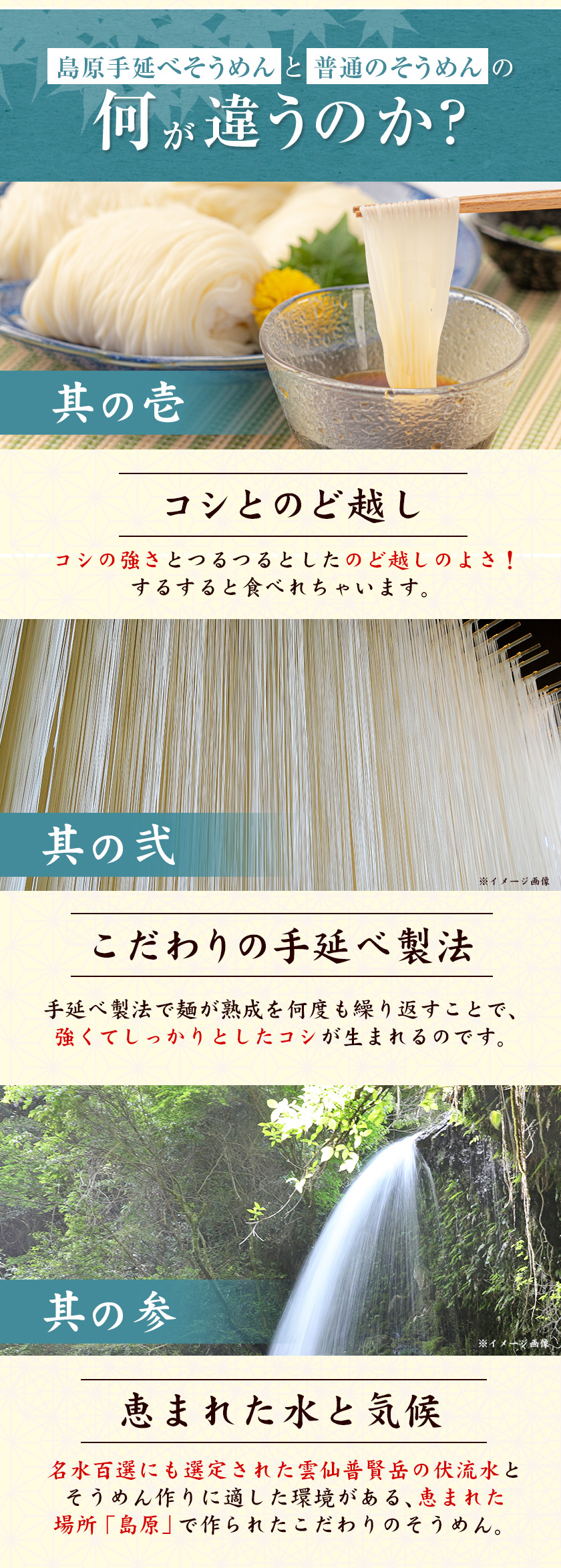 島原 手延べそうめん 30束 《3-7営業日以内に出荷予定(土日祝日除く