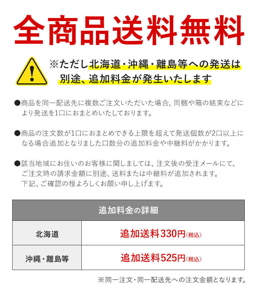 送料とお支払い方法について