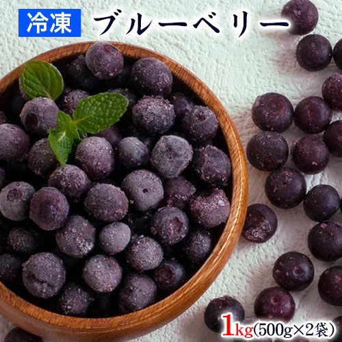 冷凍 ブルーベリー 1kg 《7-14営業日以内に出荷予定(土日祝日除く